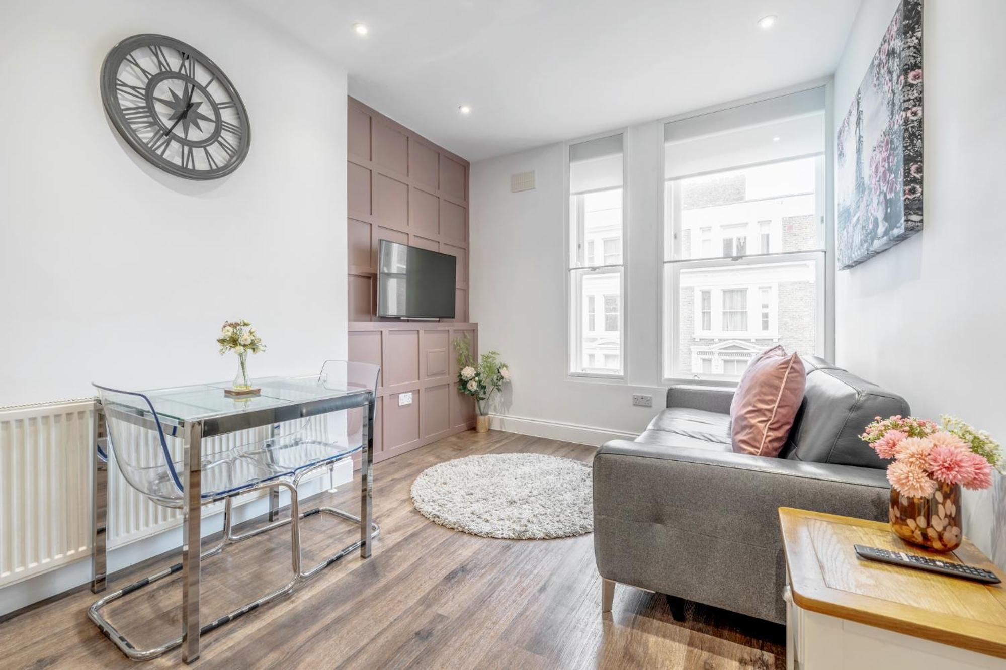 Bright & Modern 2-Bed Notting Hill Apartment Лондон Екстериор снимка